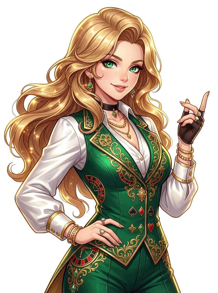 Lady Fortune Mascot